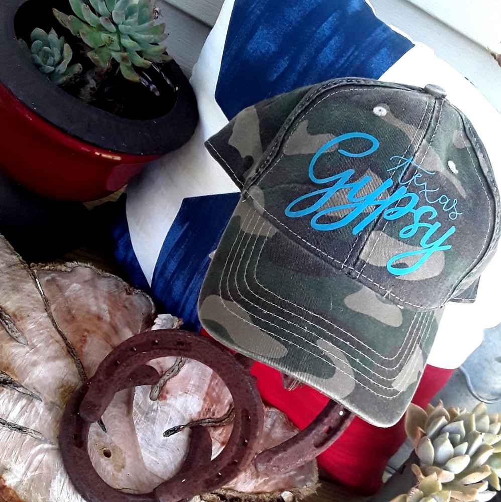 Texas Gypsy Camouflage Baseball Cap